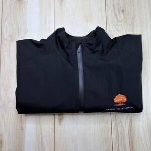 Zero Restriction Gore-Tex Full Zip CARMEL VALLEY RANCH Golf Jacket Black XL